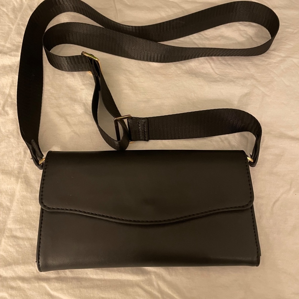 Wallet with Crossbody Strap